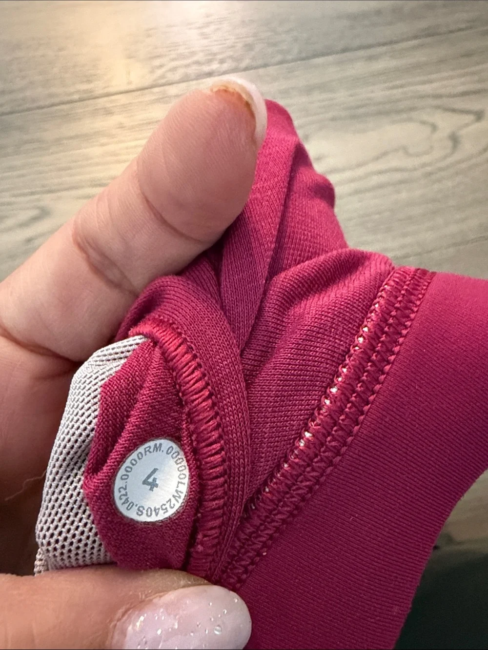 lululemon athletica Strappy Sports Bra in Raspberry